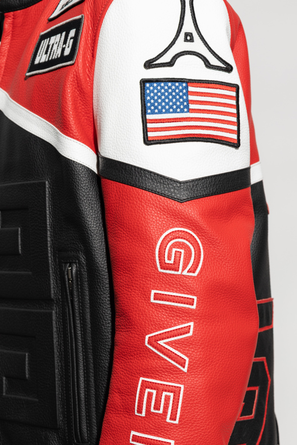 Givenchy Red Varsity Jacket | Upto 50% OFF
